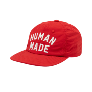 Human Made 5 Panel Nylon Cap Red
