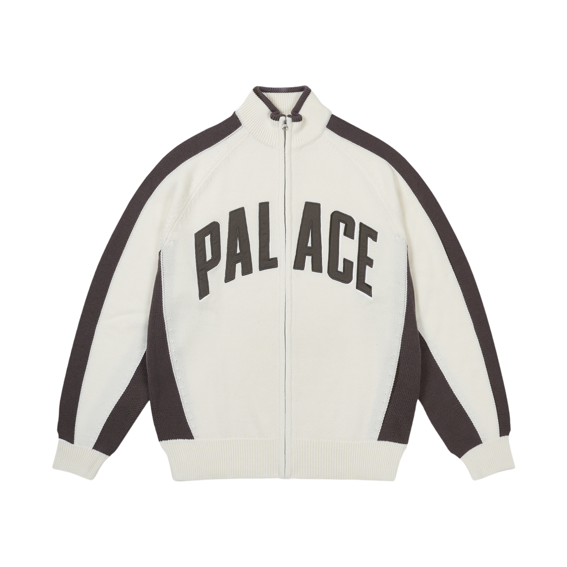 - Palace Arch Funnel Knit Stoney Grey - 25FW