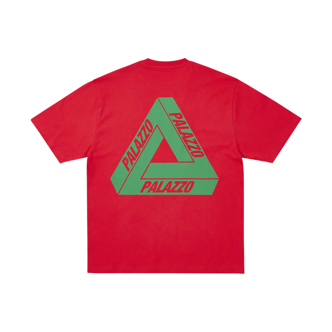 팔라스 트라이 링구얼 티셔츠 트루스트 레드 - 25FW(Palace Tri Lingual T-Shirt Truest Red - 25FW) - 2