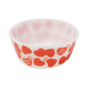 Human Made Heart Pattern Bowl Red