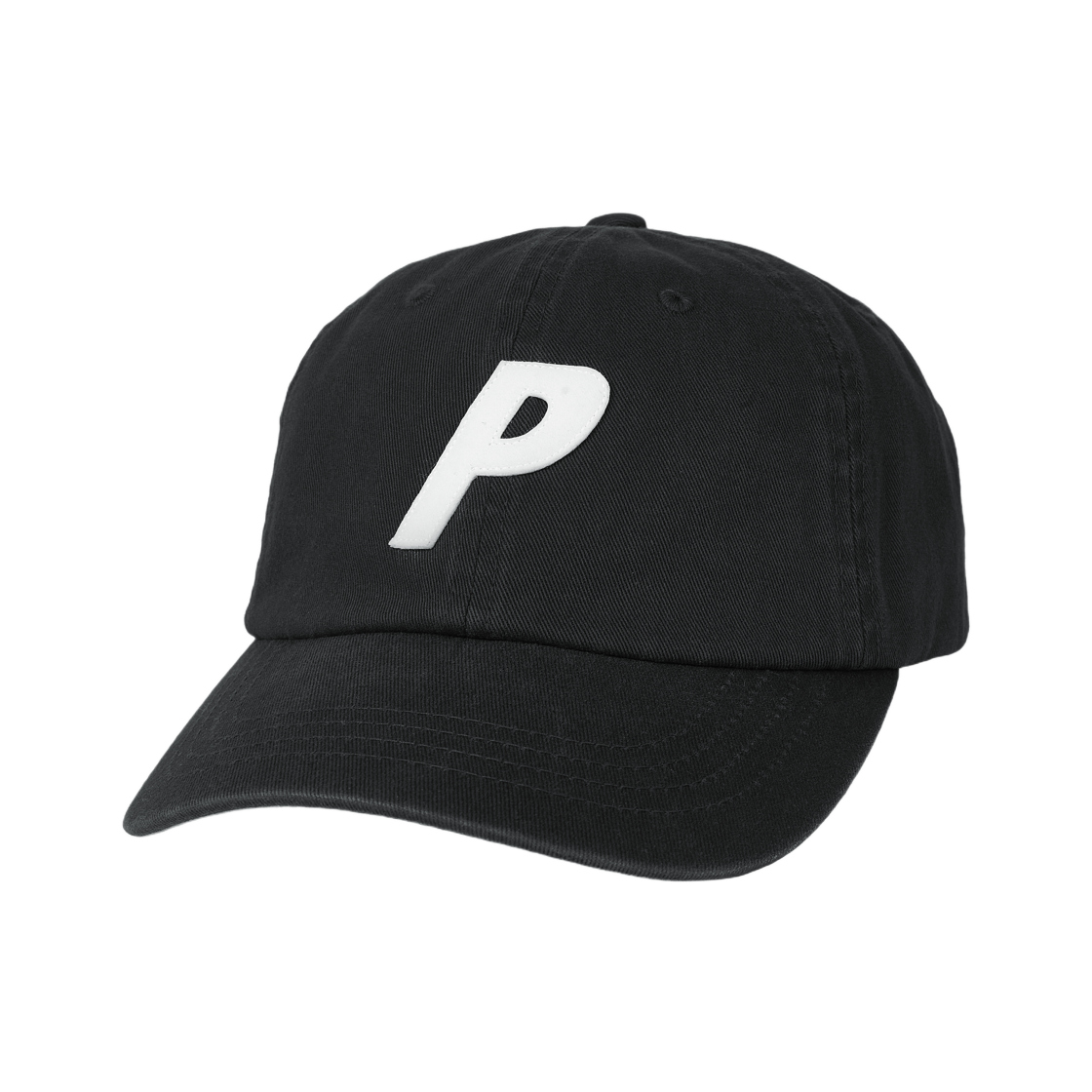 - Palace P 6-Panel Black - 25FW