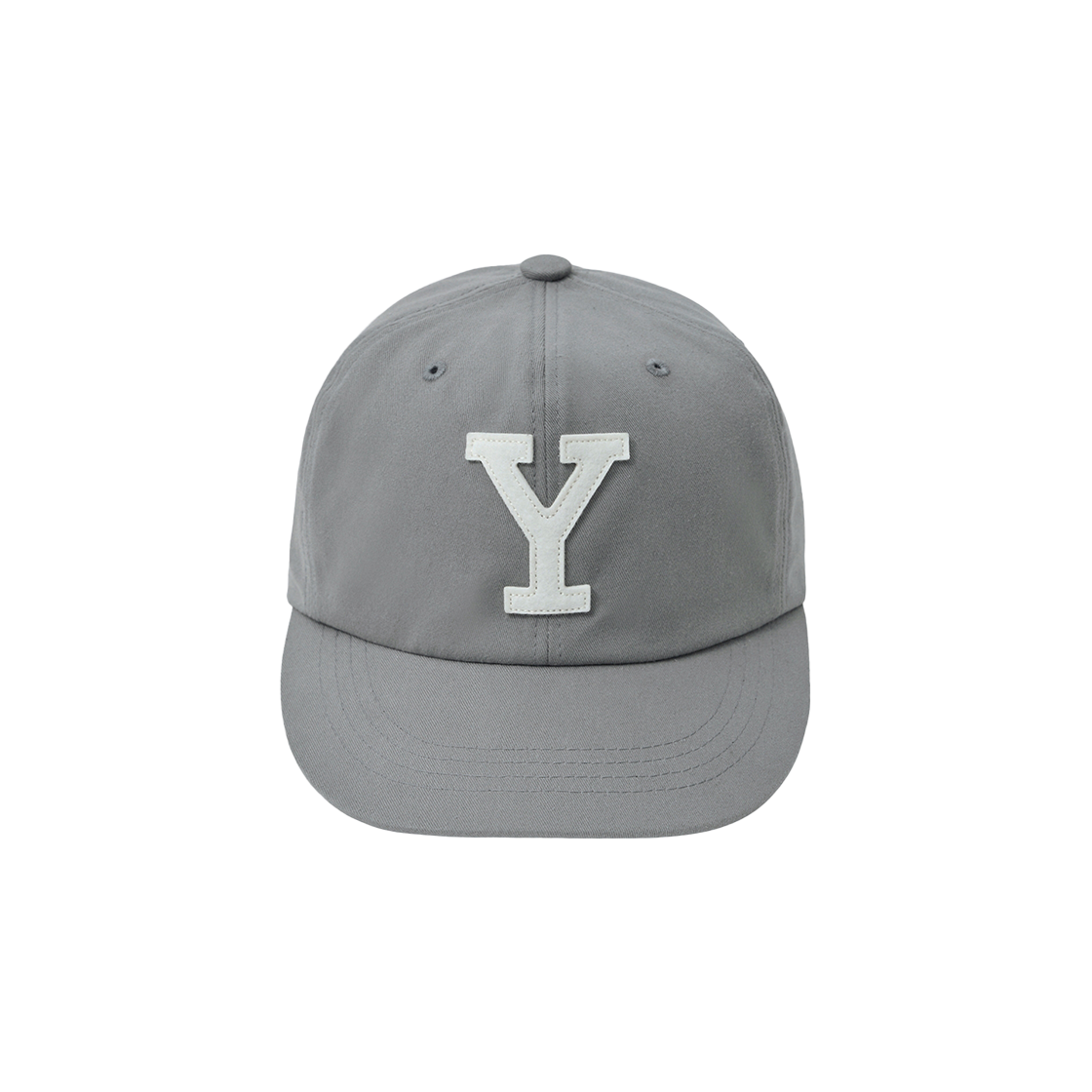 예일 Y로고 레더 스트랩 캡_그레이(Yale Y Logo Leather Strap Cap Gray)