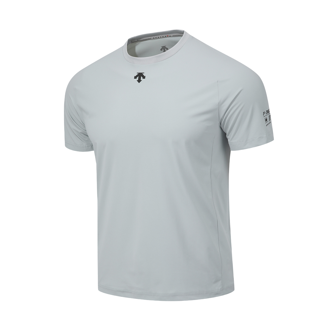 데상트 트레이닝 티셔츠 그레이(Descente Training T-Shirt Gray)