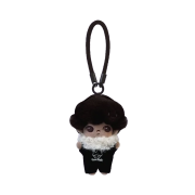 Pop Mart Dimoo Crush On Coffee Series Soft Faced Plush Keychain Heartfelt Espresso (Opened Case)