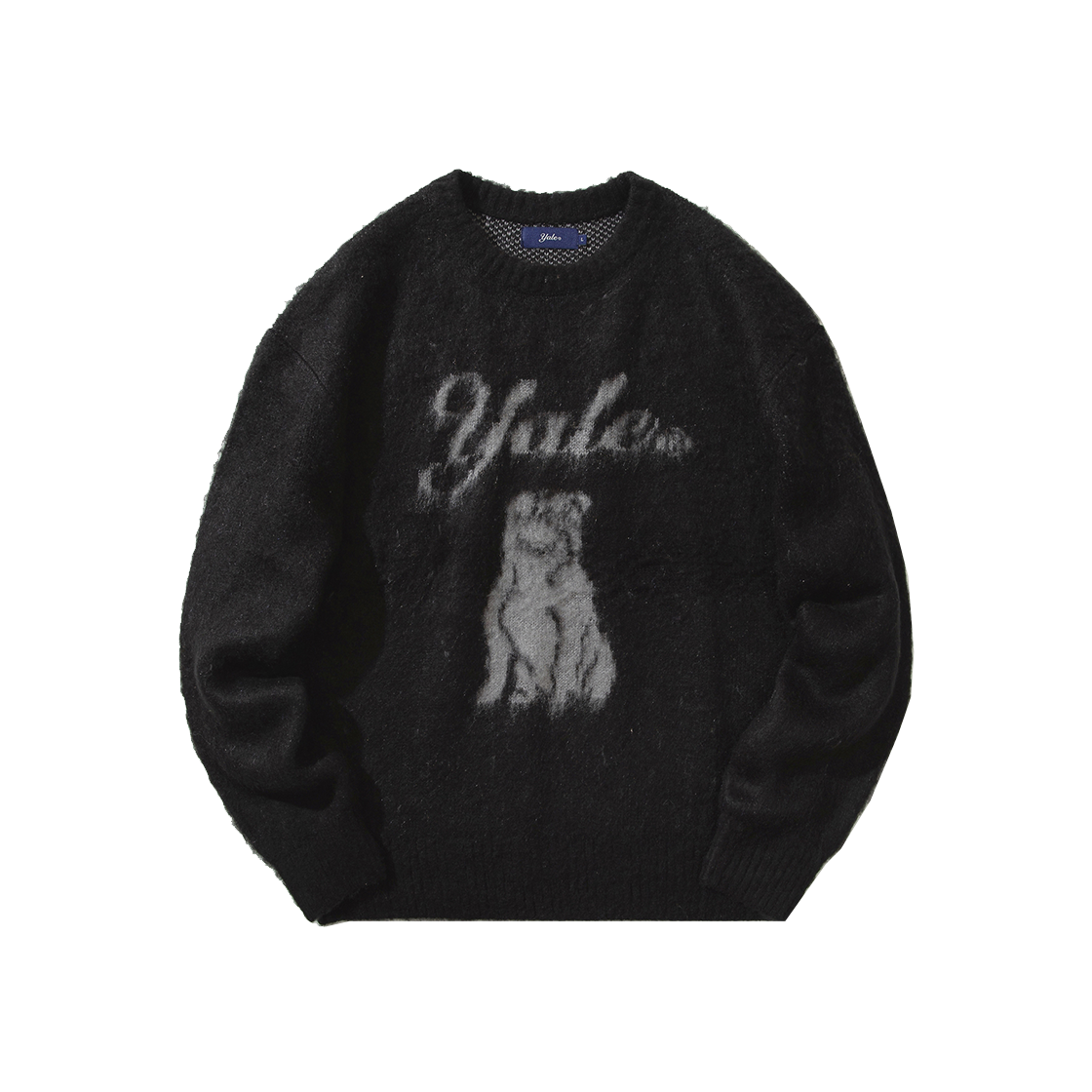 YEW1KT102ABK Yale Heritage Dan Brush Round Knit Black
