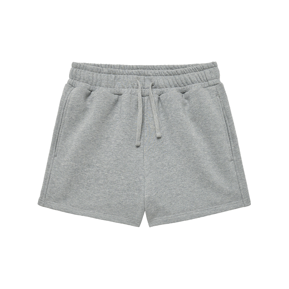 YFM1SO203AMG Yale Women's Applique Shorts Grey