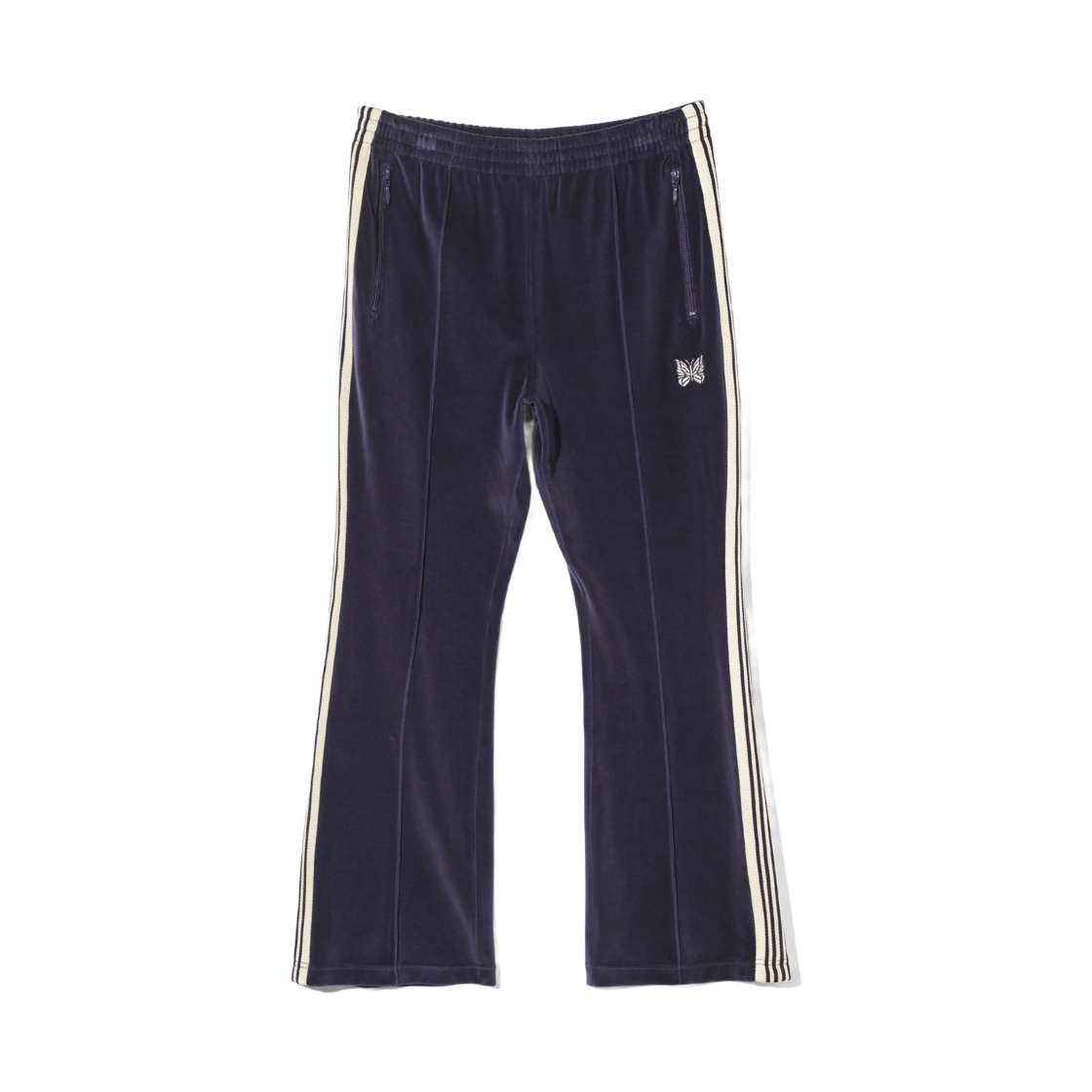 니들스 부츠컷 트랙 팬츠 C/PE 벨루어 네이비