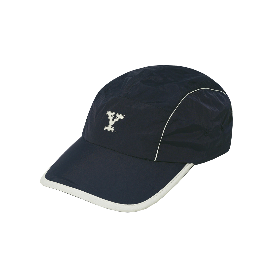 YFX2CA305ANA Yale Athletic Y Logo Running Camp Cap Navy