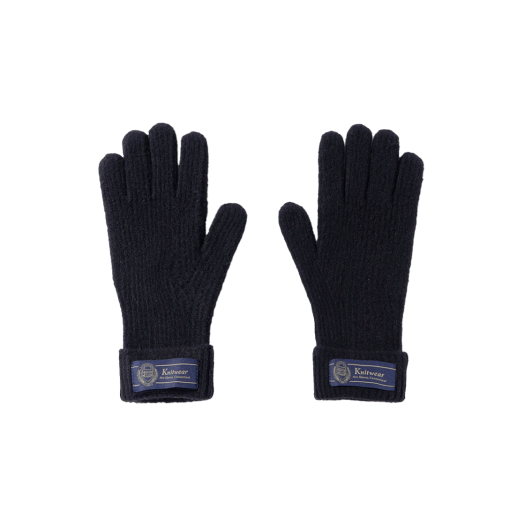 YEW2GL301ABK Yale Wool Knit Gloves_Black