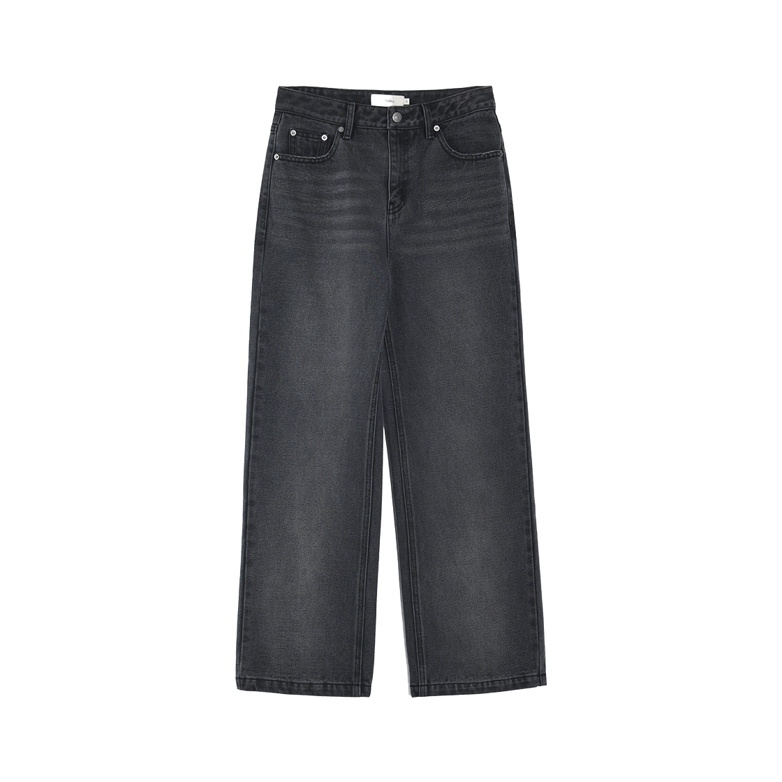 YFS1DP202ACH Yale Women's Straight Denim Pants Charcoal