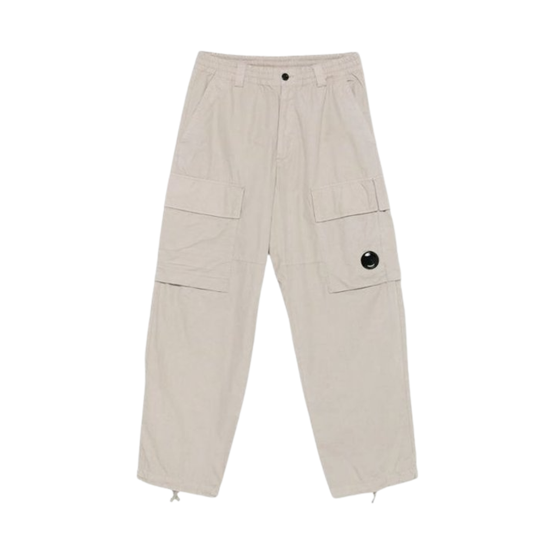 19CMPA066A110324G331 C.P. Company Microreps Boxy Cargo Pants London Fog Grey - 25FW
