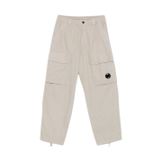 C.P. Company Microreps Boxy Cargo Pants London Fog Grey - 25FW