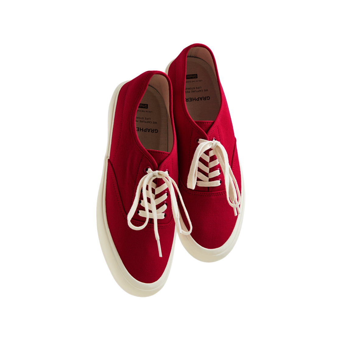 그라퍼리즈 아케이드 슈즈 레드(GRAPHERIES Arcade Shoes Red) - 2
