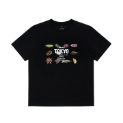 Ader Error Graphic T-Shirts Black - Tokyo Space Exclusive