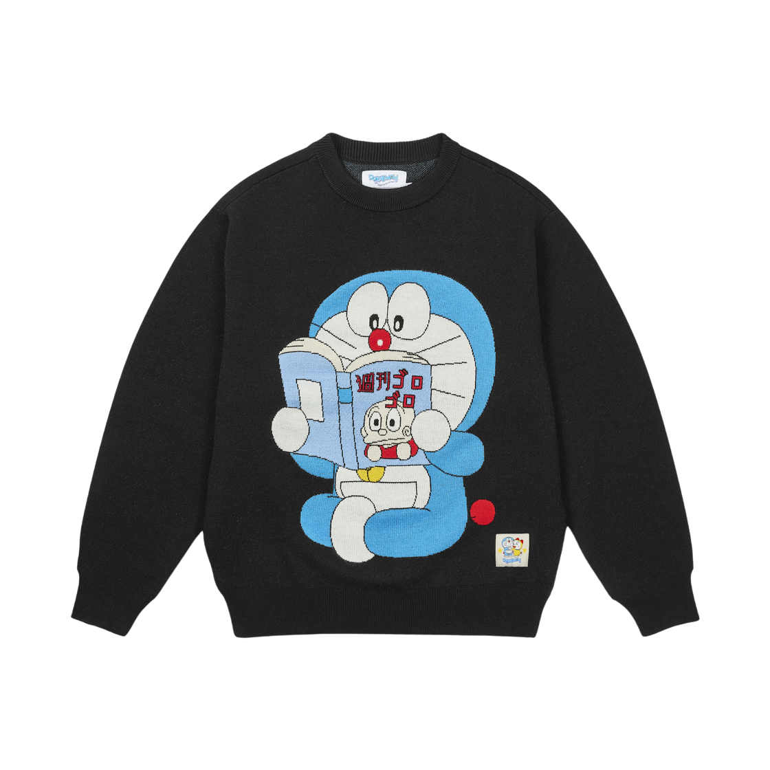 팔라스 x 도라에몽 니트 블랙 - 25FW(Palace x Doraemon Knit Black - 25FW)
