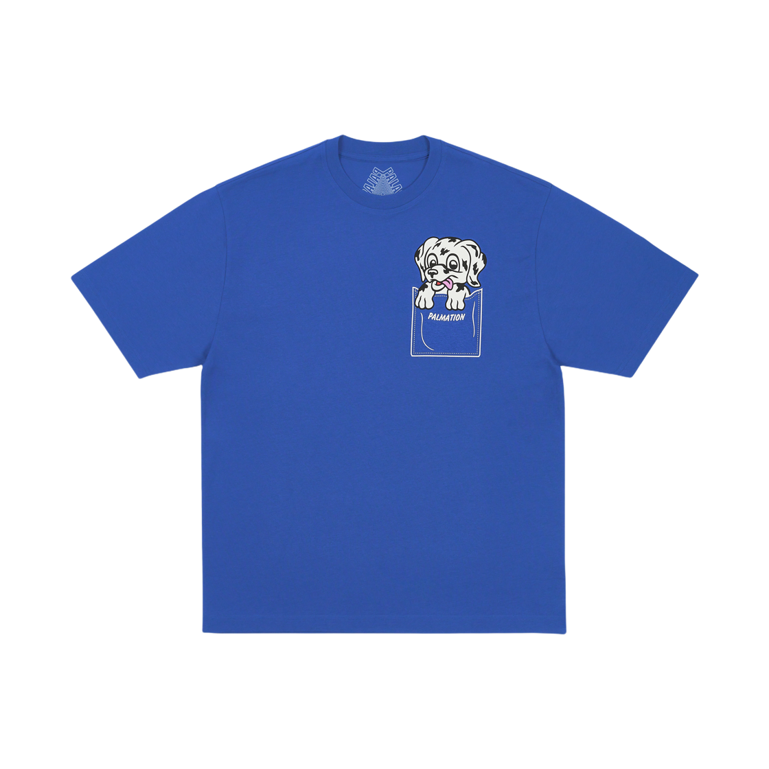 - Palace Palmation T-Shirt Blue Berry - 25FW