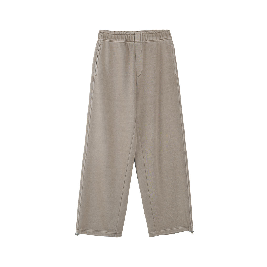 예일 피그먼트 스트링 스웨트팬츠_베이지(Yale Pigment String Sweat Pants Beige)