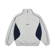 Palace Inserto 1/4 Zip Grey Marl - 25FW