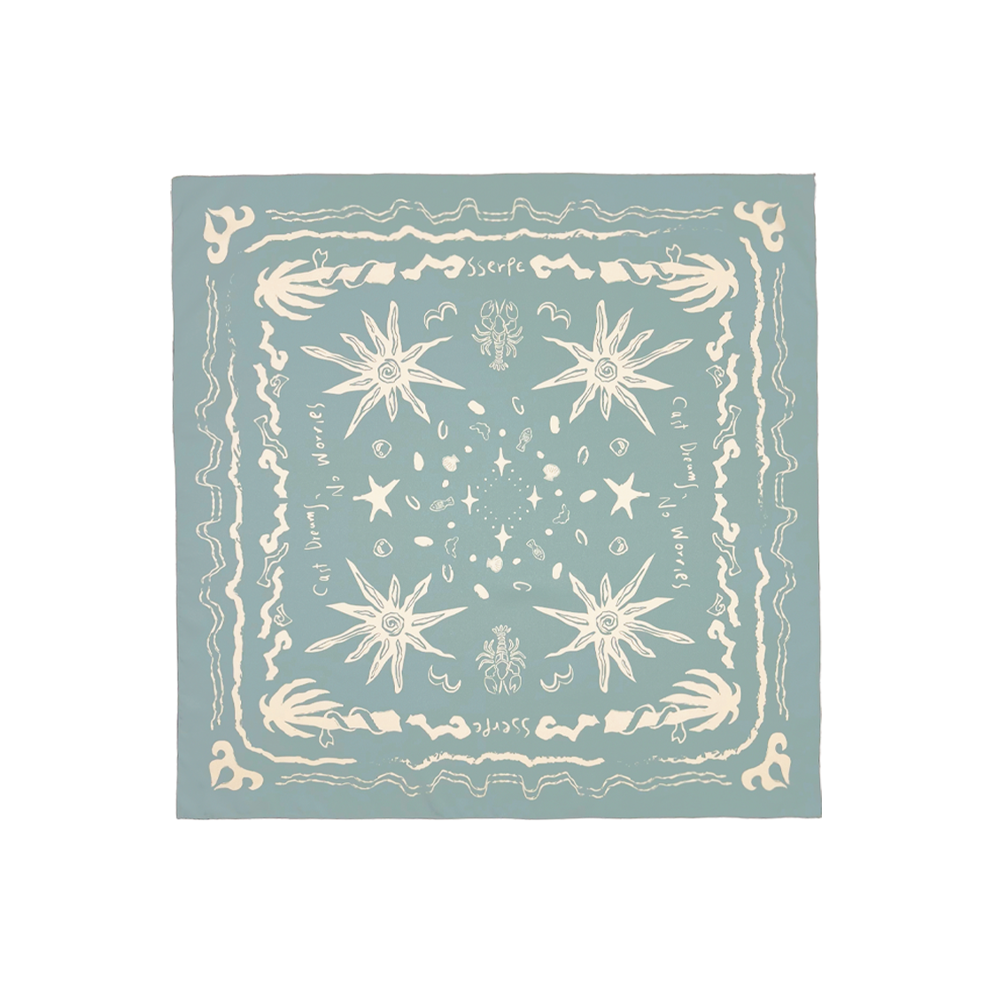 쎄르페 캐스트 드림 노 워리스 스카프 민트(SSERPE Cast Dreams No Worries Scarf Mint)