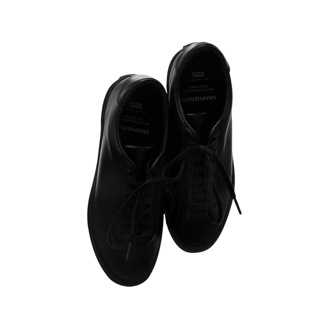 그라퍼리즈 에센셜 슈즈 블랙(GRAPHERIES Essential Shoes Black) - 2
