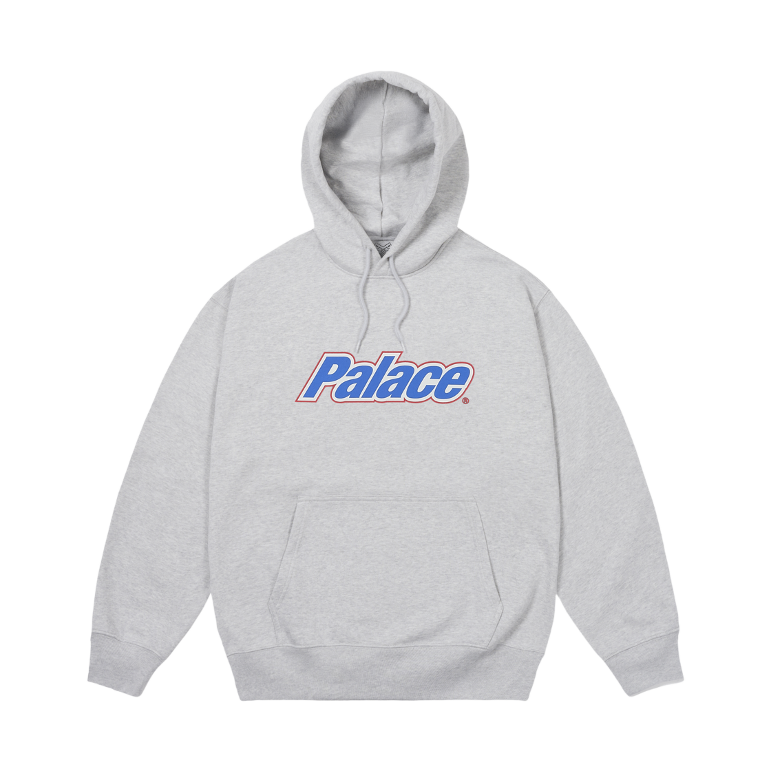 - Palace Font Hood Grey Marl - 25FW