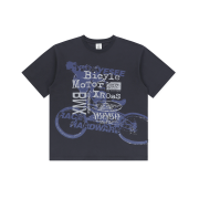 YESEYESEE Y.E.S BMX Tee Charcoal