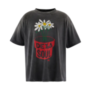 Saint Mxxxxxx x De La Soul S/S T-Shirt Black - 25AW