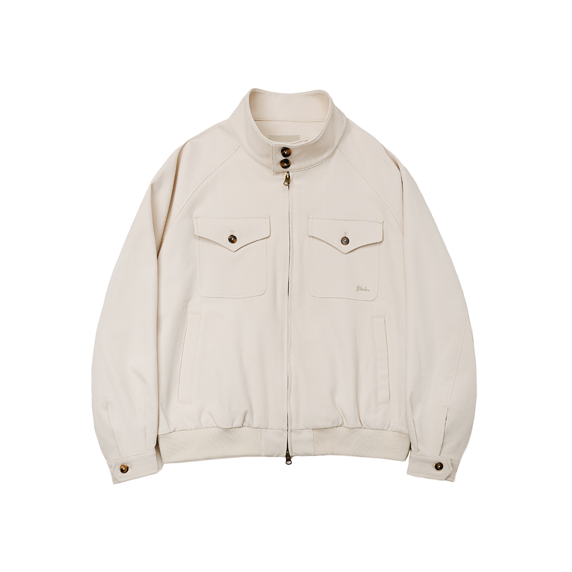 예일 [2-WAY] 치노 헤링턴 블루종_아이보리(Yale [2-WAY] Chino Harrington Blouson Ivory)