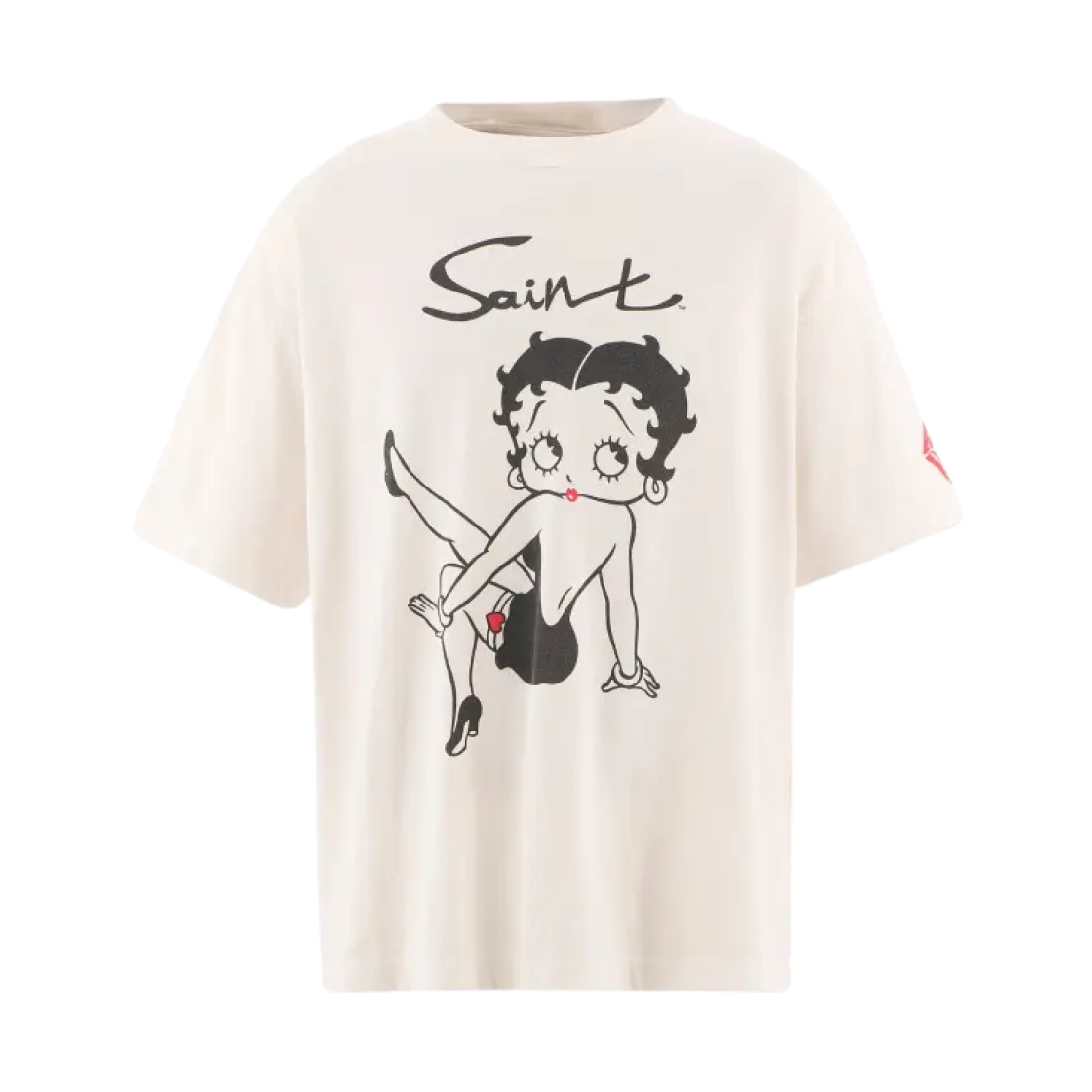 XXLサイズ SAINT Mxxxxxx x Betty Boop SS Tee SAINT Mxxxxxx × Betty Boop ”SM-HR1-0000-C40 / BTY_SS TEE
