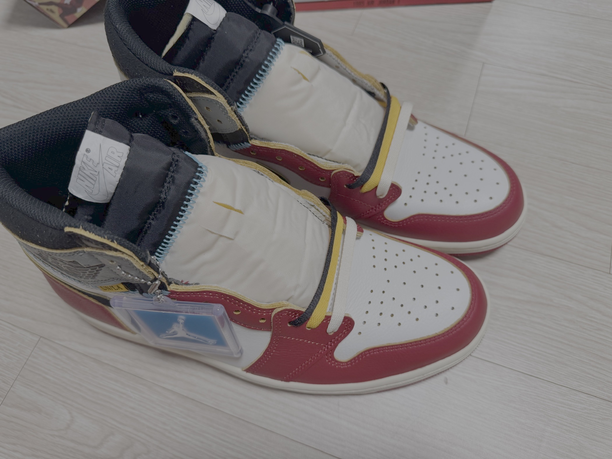 Jordan 1 x Union Retro High OG Chicago Shadow 착용 스타일