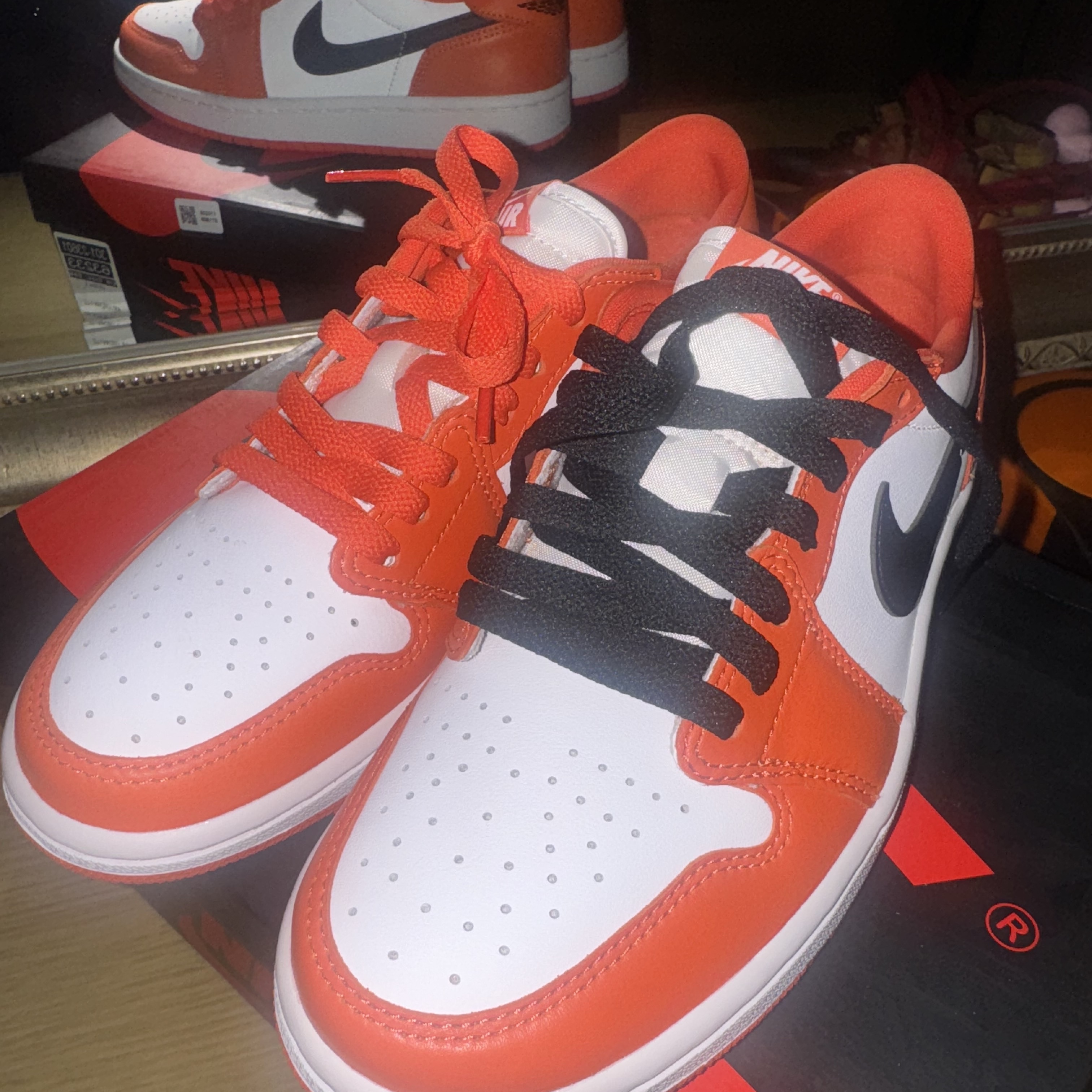 (W) Jordan 1 Low OG Starfish 착용 스타일