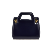 Ferragamo Wanda Mini Bag Blue