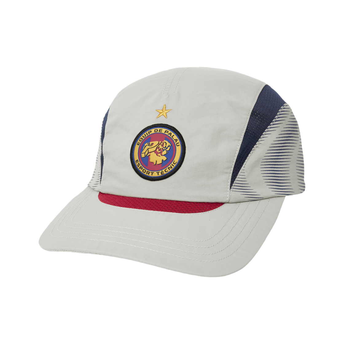 - Palace Pro Team Shell 6-Panel Grey - 25FW