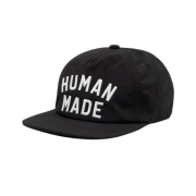 Human Made 5 Panel Nylon Cap Black