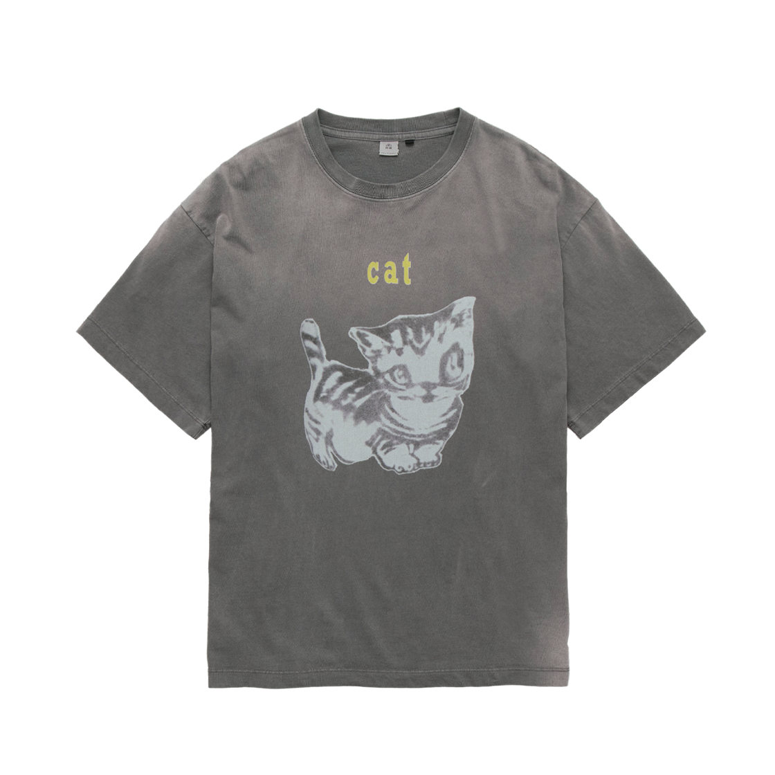 폴리테루 행크 캣 1/2 티 차콜(Polyteru HANK Cat 1/2 Tee Charcoal) - 1