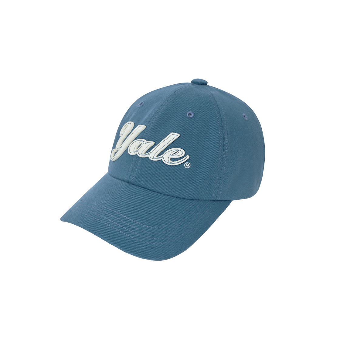 예일 펠트 아플리케 볼캡_블루(Yale Felt Applique Ball Cap Blue)