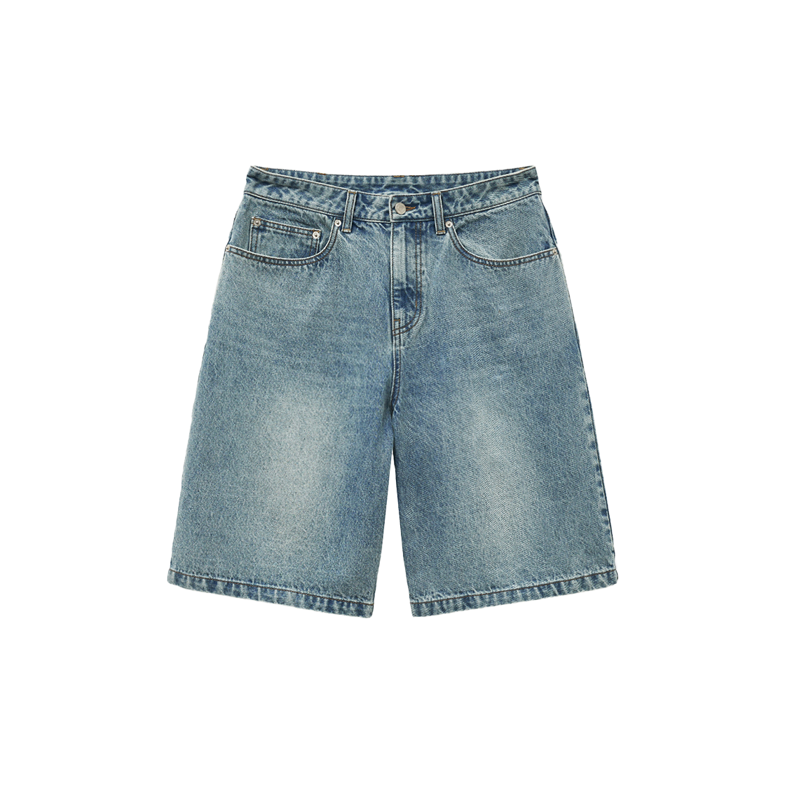 YFM1DP301ALB Yale Denim Bermuda Pants Light Blue