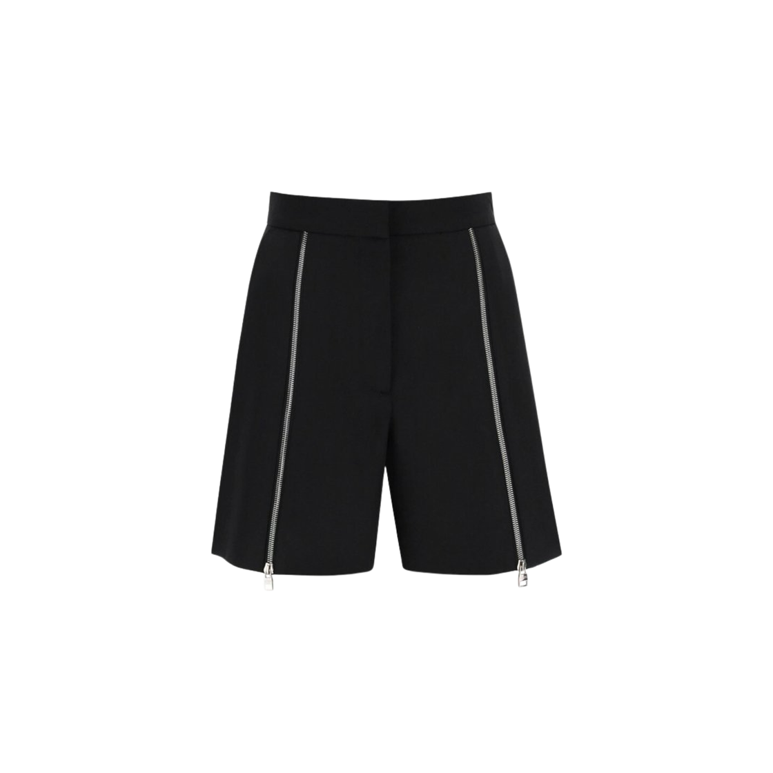 (W) 알렉산더 맥퀸 드 파드레 하이웨이스트 쇼츠 블랙((W) Alexander McQueen De Padre High-Waisted Shots Black)
