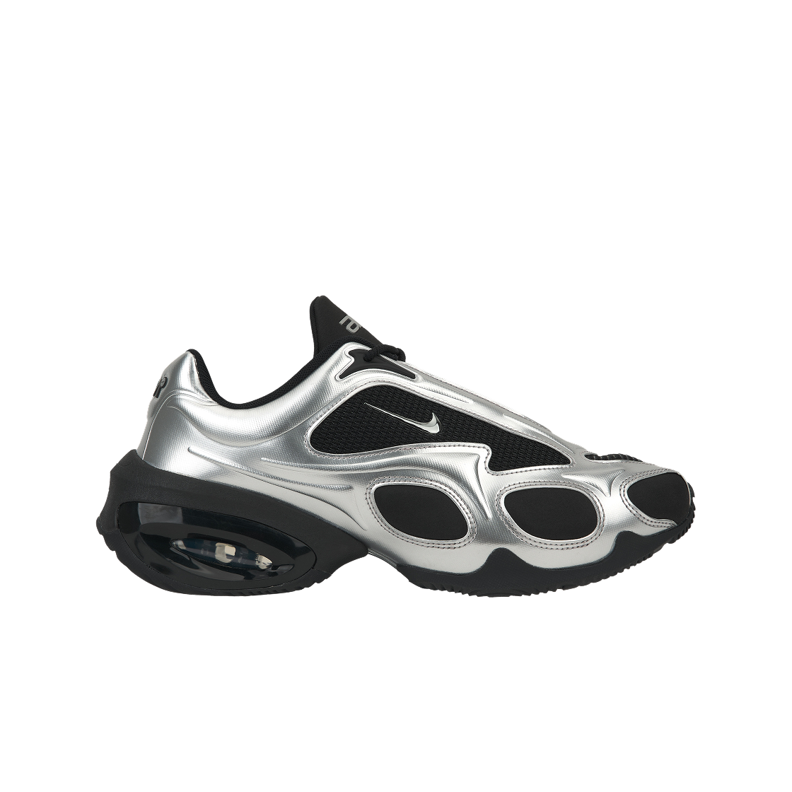 (W) 나이키 에어맥스 뮤즈 블랙 앤 메탈릭 실버((W) Nike Air Max Muse Black and Metallic Silver)