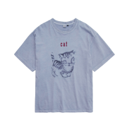 Polyteru HANK Cat 1/2 Tee Blue