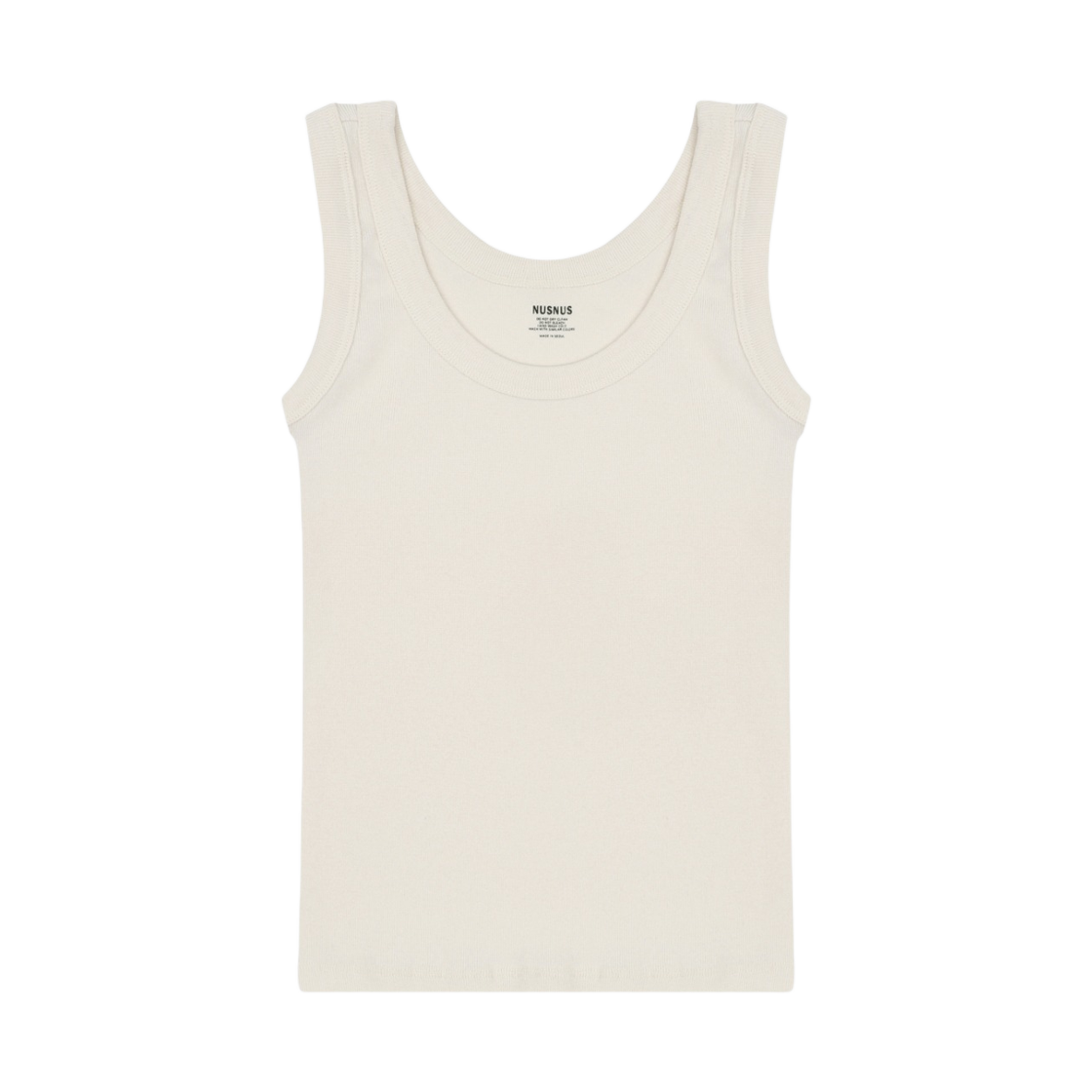 (W) 누스누스 파우더 슬리브리스 에크루((W) Nusnus Powder Sleeveless Ecru) - 1