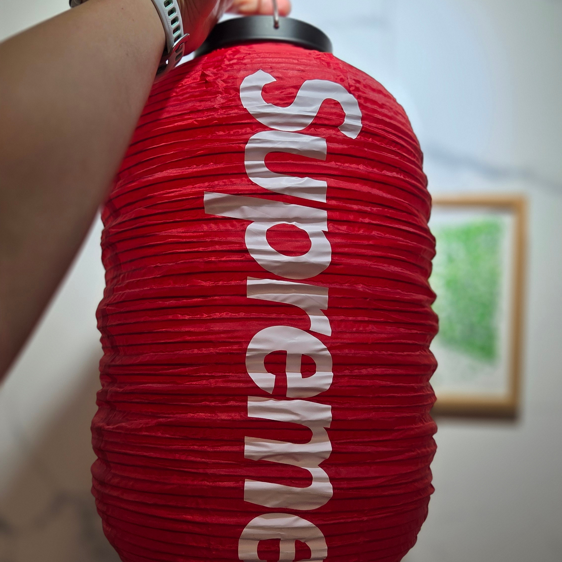 Supreme Hanging Lantern Red - 19FW 착용 스타일