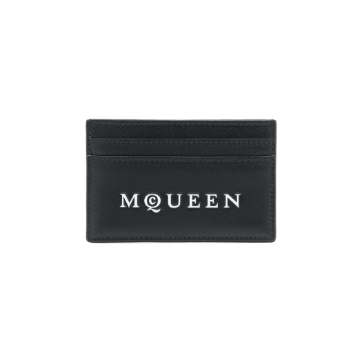 8361381AAU61080 Alexander McQueen Card Holder Black