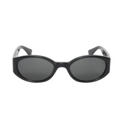 Stussy Luna Sunglasses Black Black Lens