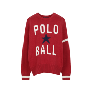 [20% 적립] Polo Ralph Lauren Polo Ball Sweater Red - 24FW