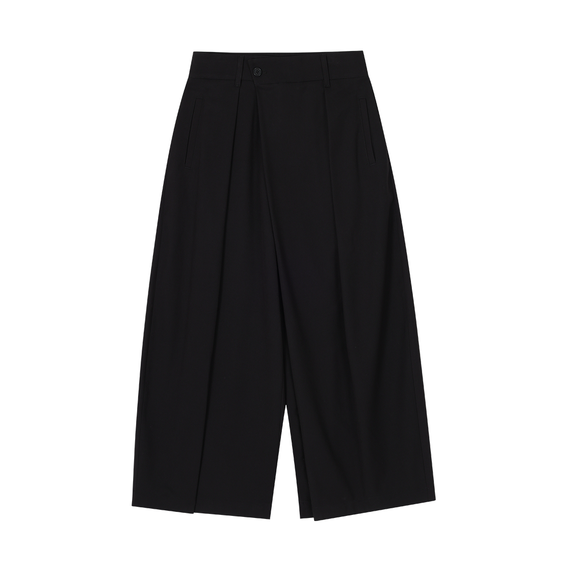 SH5PT701BK SONGZIO COLLECTION Asymmetric Wrap Pants Black