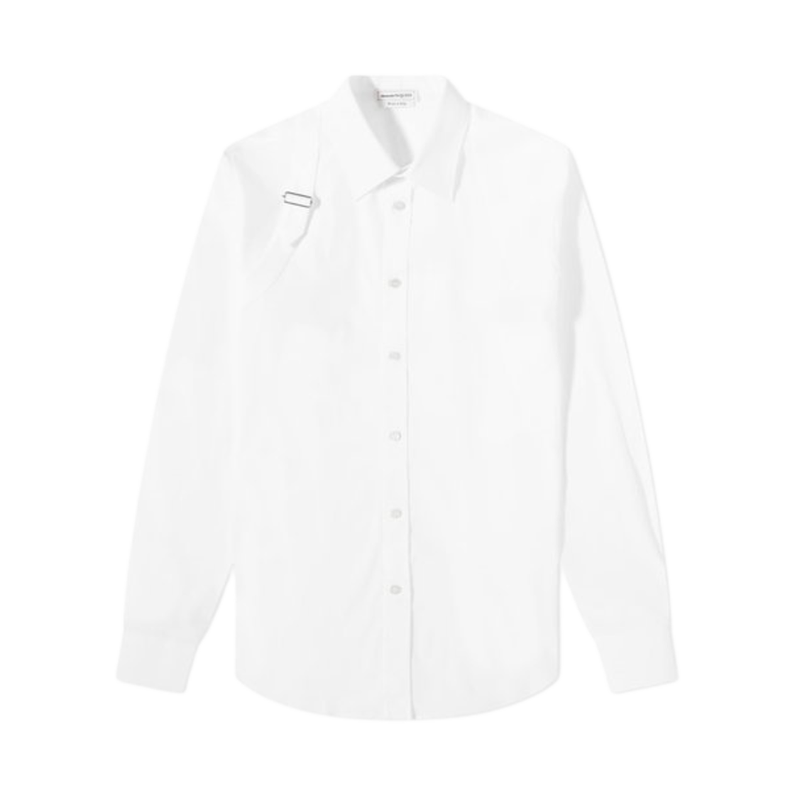 624753QPN449000 Alexander McQueen Harness Shirt White