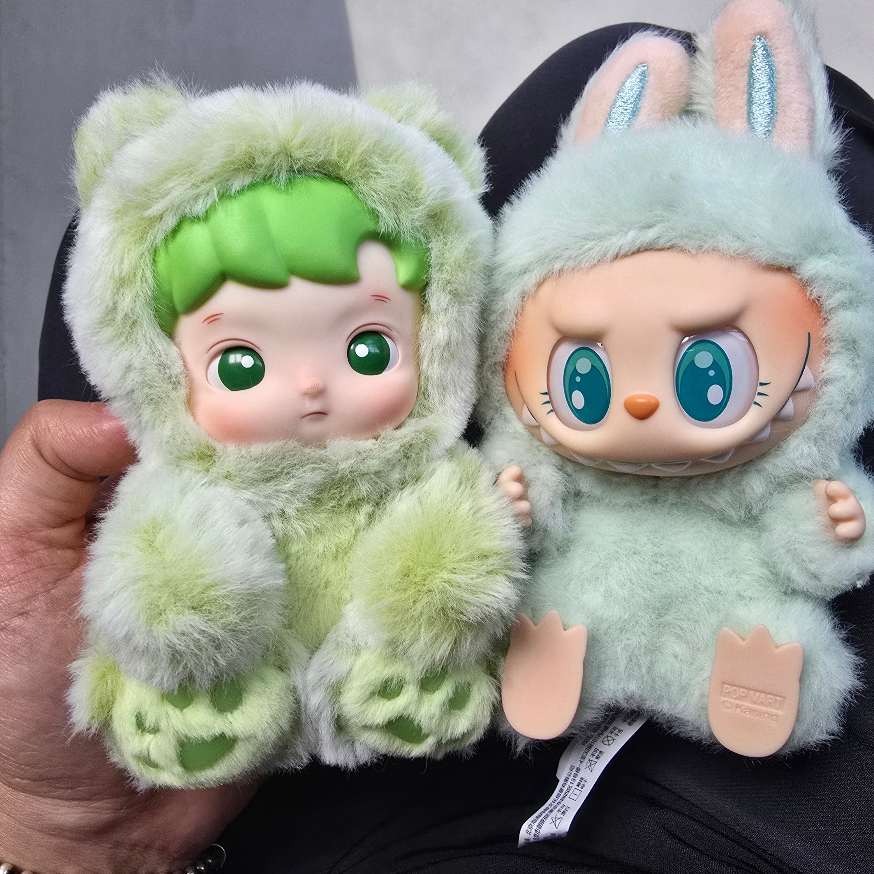 Pop Mart Hacipupu Gummy Bear Series Vinyl Plush Pendant (1 Blind Box) 착용 스타일 - 4