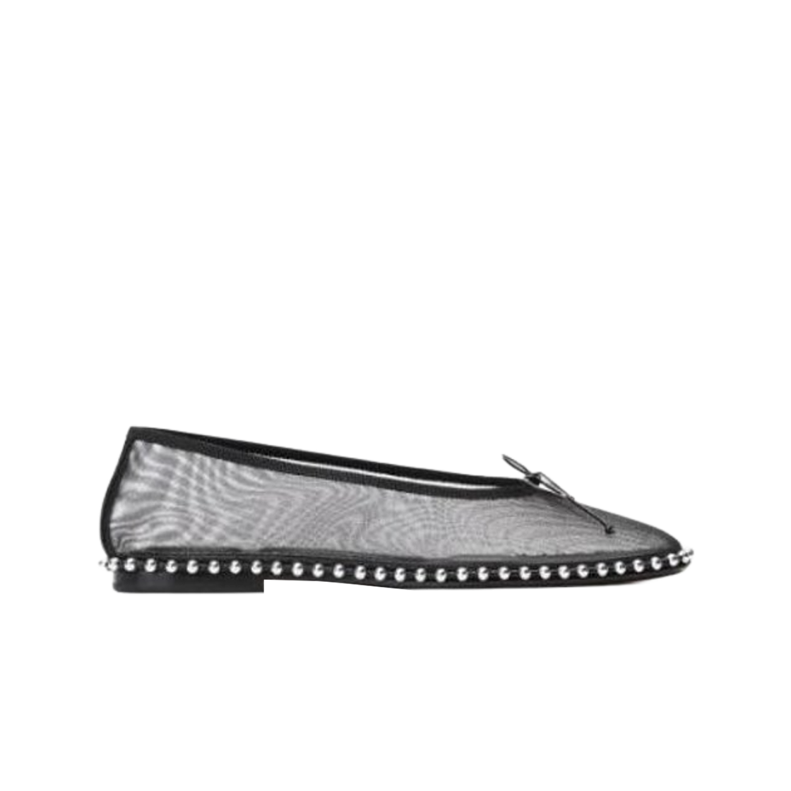(W) 알렉산더 왕 리나 발레리나 플랫 블랙((W) Alexander Wang Lina Ballerinas Flats Black)