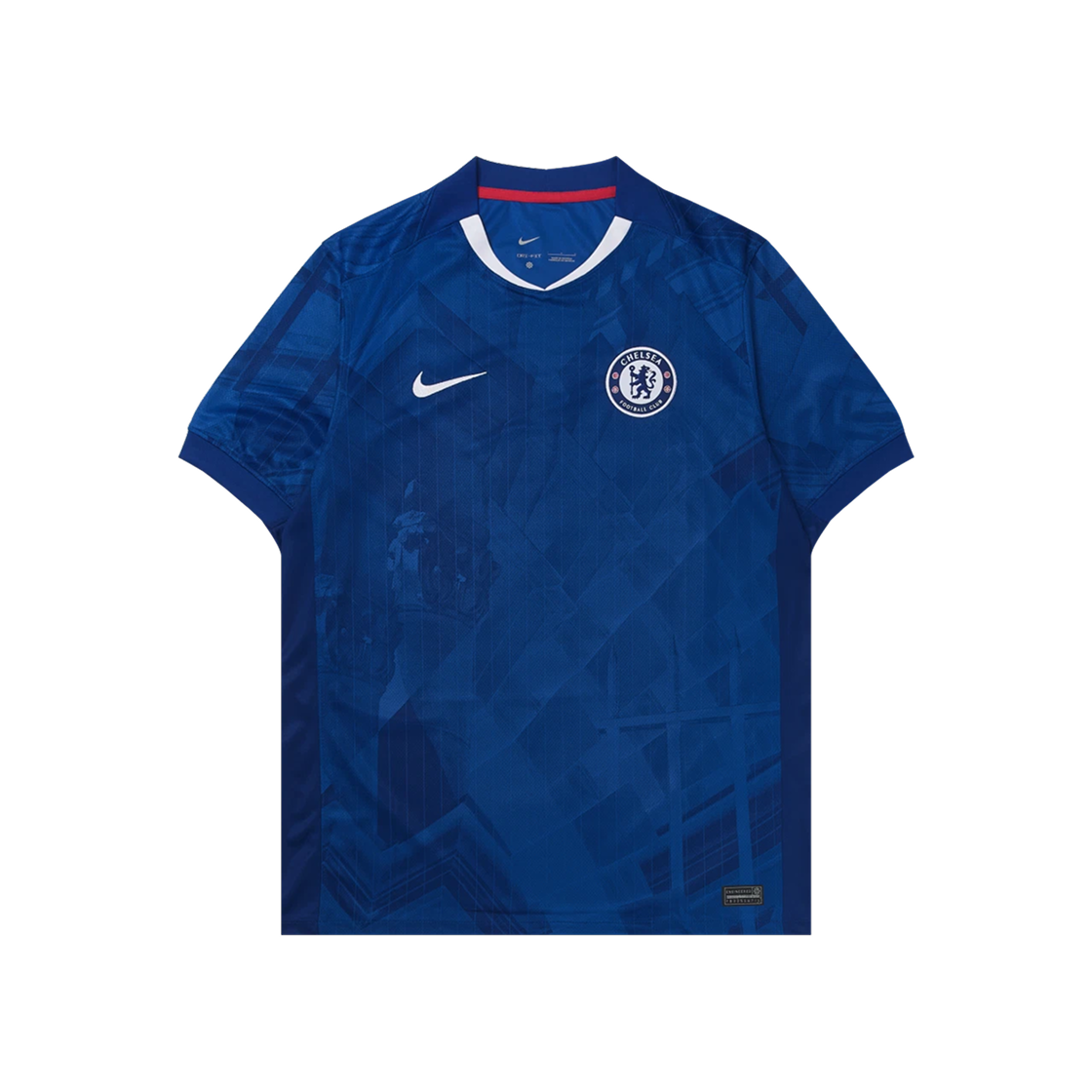 나이키 첼시 F.C. 2025/26 스타디움 홈 드라이핏 사커 레플리카 저지 러쉬 블루 화이트 (논 마킹 버전)(Nike Chelsea F.C. 2025/26 Stadium Home Dri-Fit Soccer Replica Jersey Rush Blue White (Non Marking Ver.))